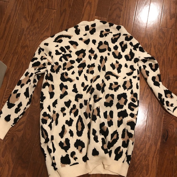 Entro brand Leopard Print Cardigan - Picture 3 of 3